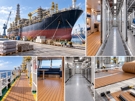 Yibo Marine Deck Flooring Engineering Workflow
