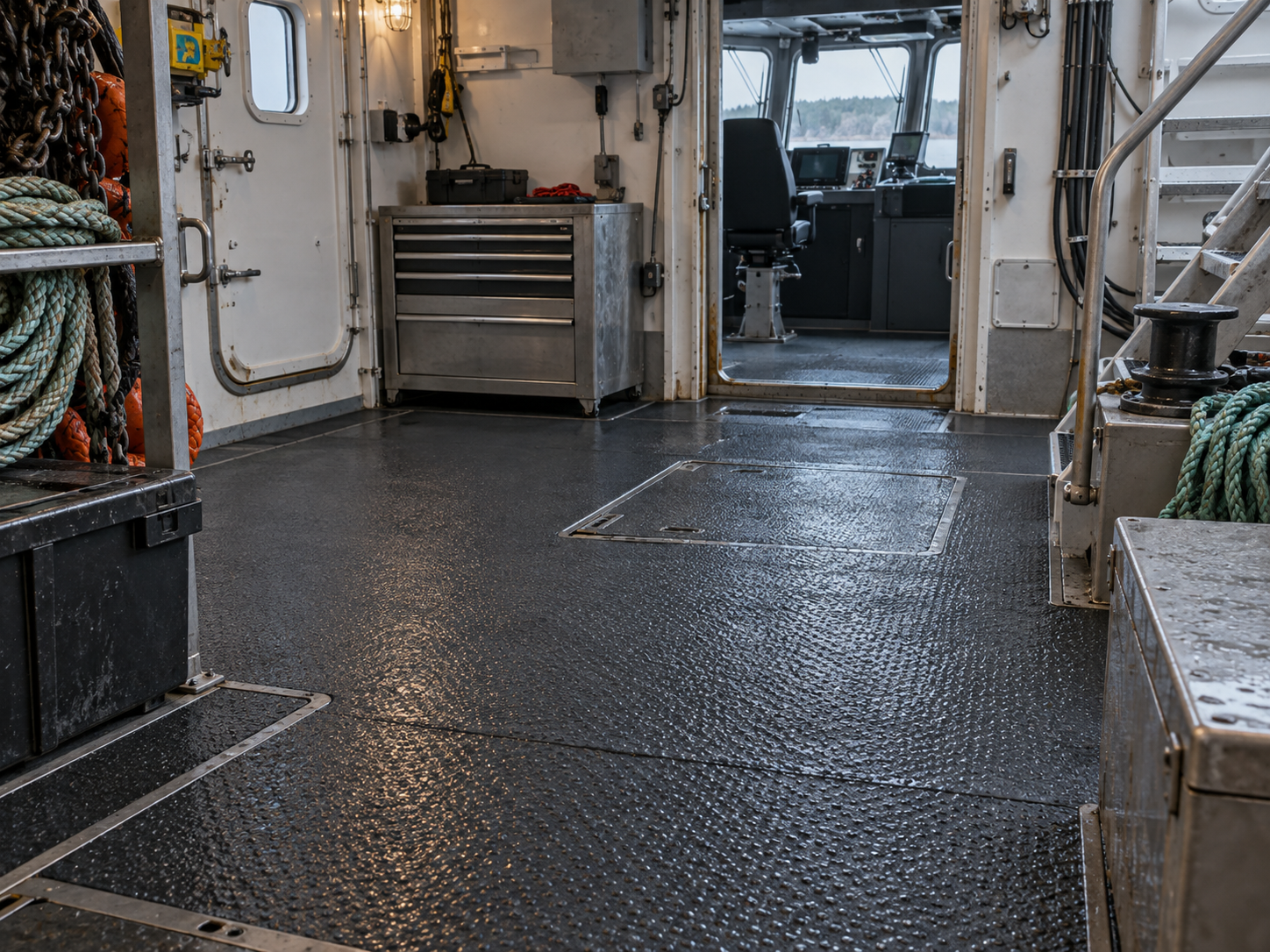 Ferries and Workboats Deck Covering