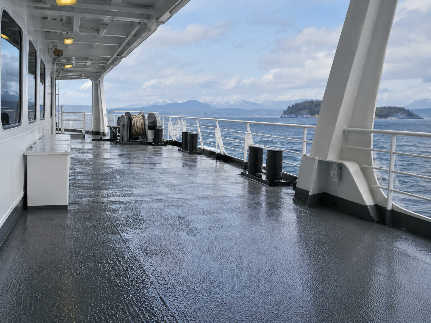 Ferry Flooring Systems for Ferries Workboats
