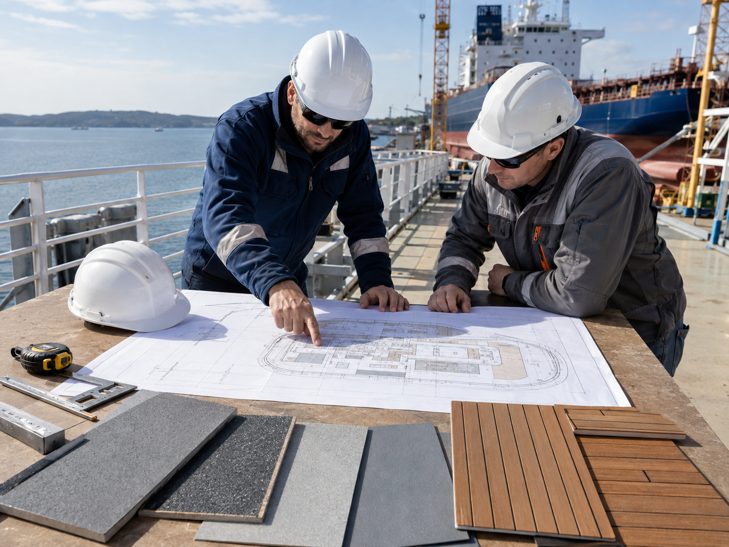 How We Work With Shipyards and Marine Contractors