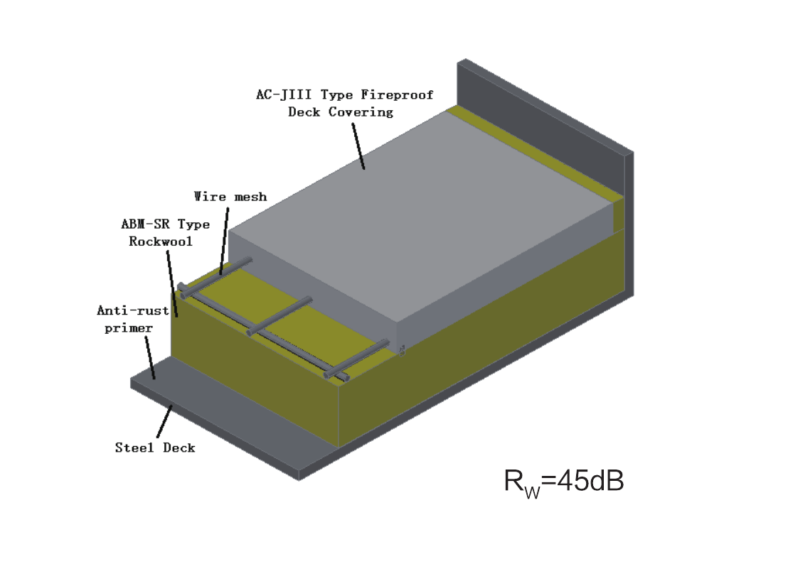 Marine Acoustic Floor Systems engineering detail