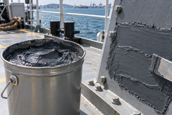 Marine Damping Coating System Application