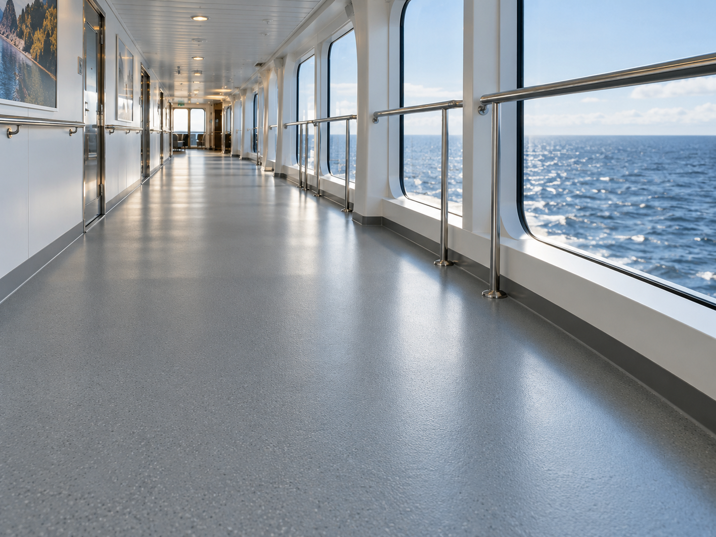 Marine Deck Areas and Finish Options