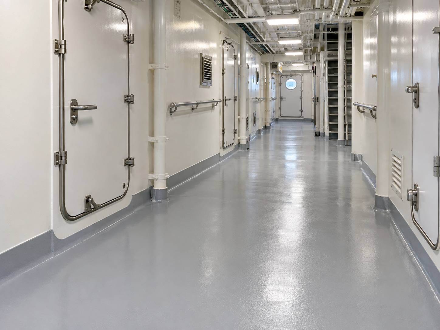 Marine Epoxy Floor Systems for Ship Decks
