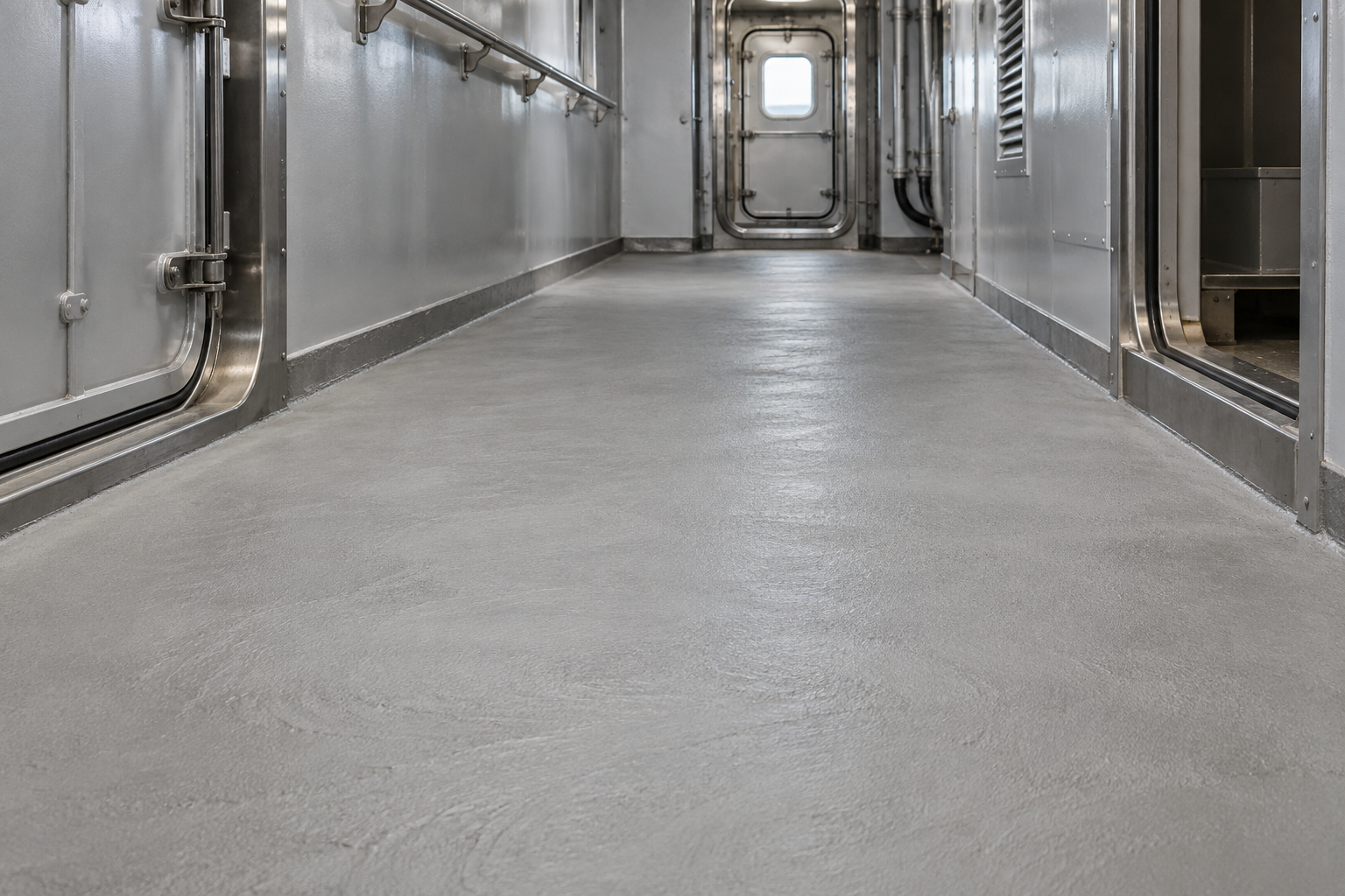 Non-Self-Levelling Screed Underlay for Steel Decks