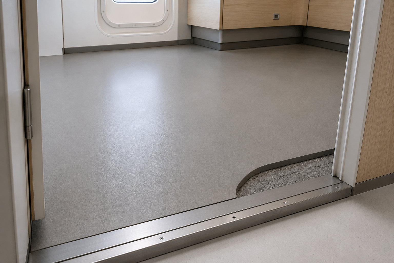 Self-Levelling Screed Underlay Build-Up