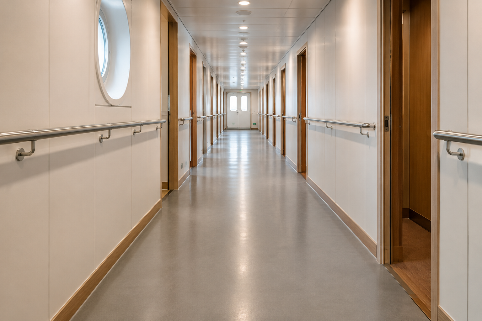 Self-Levelling Screed Underlay marine application