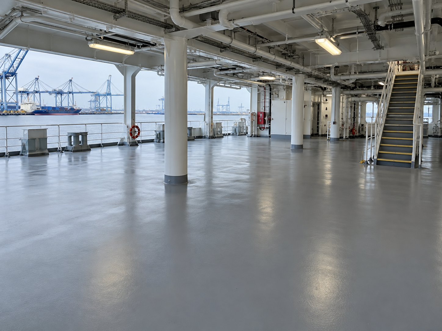 Type Approved Marine Deck Covering Materials