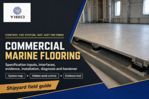 Commercial Marine Flooring: 9 Control Points for Shipyards