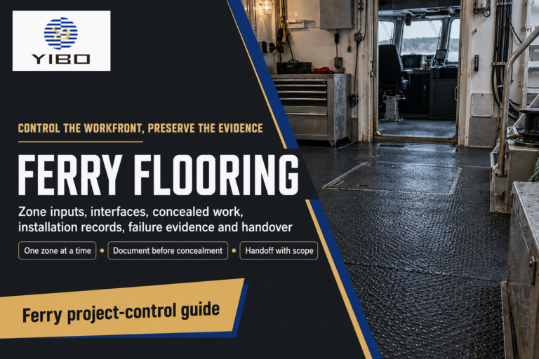 Ferry Flooring Control Guide: Evidence to Handover