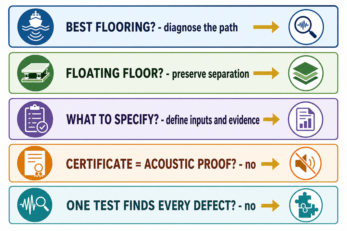Frequently Asked Questions About Marine Acoustic Floor Systems — Yibo Marine