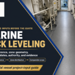 Marine Deck Leveling Compound: Project Input Guide
