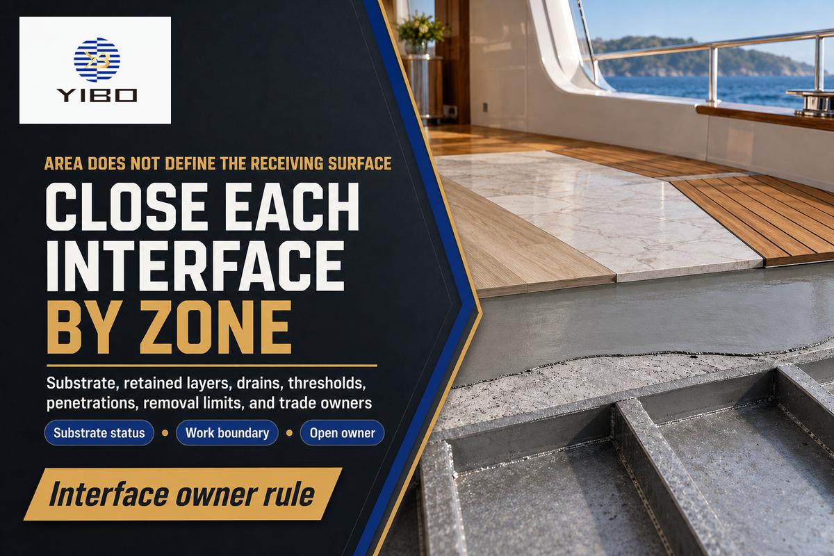 Close Substrate and Interface Unknowns by Zone — Yibo Marine