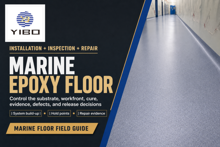 Marine epoxy floor guide for shipboard applications