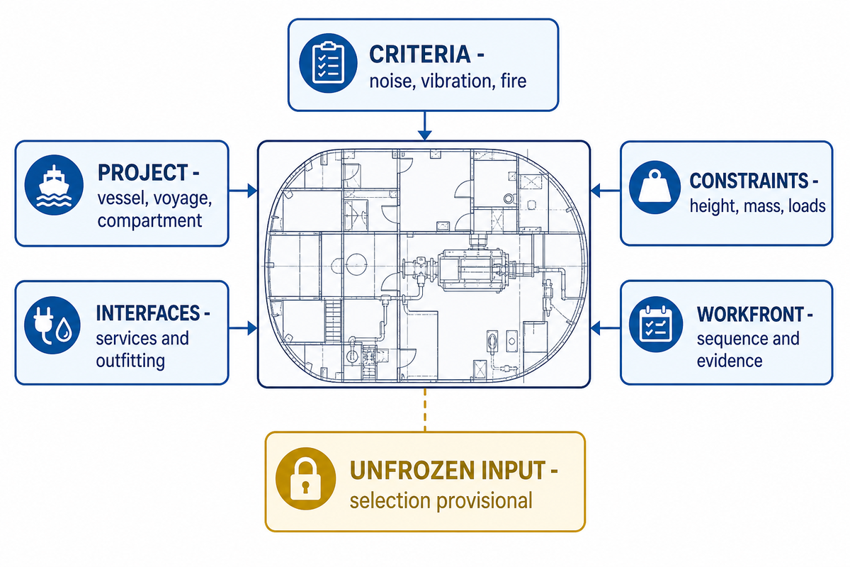 Freeze the Design Inputs Before Choosing a Build-Up — Yibo