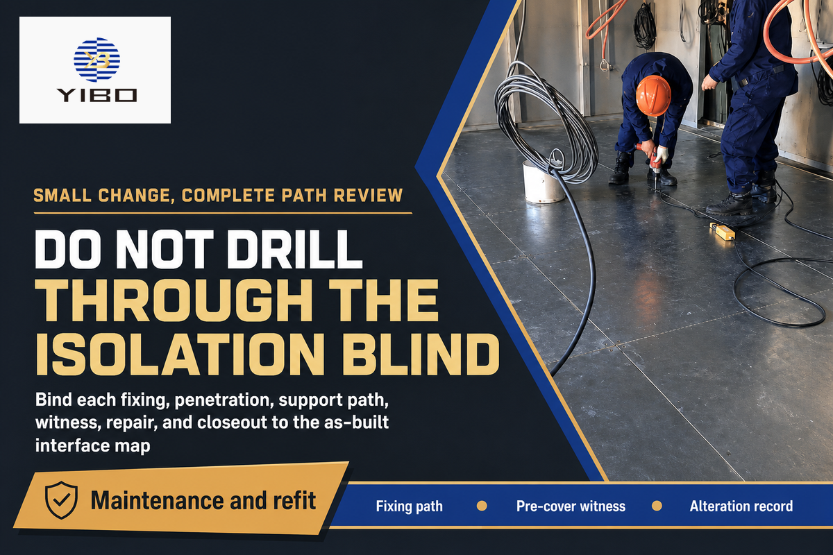 Protect Isolation During Maintenance and Refit — Yibo
