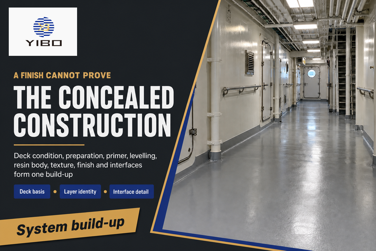 A Marine Resin Floor Is a Build-Up, Not a Chemistry Label — Suzhou Yibo Industry & Trade Co.,Ltd