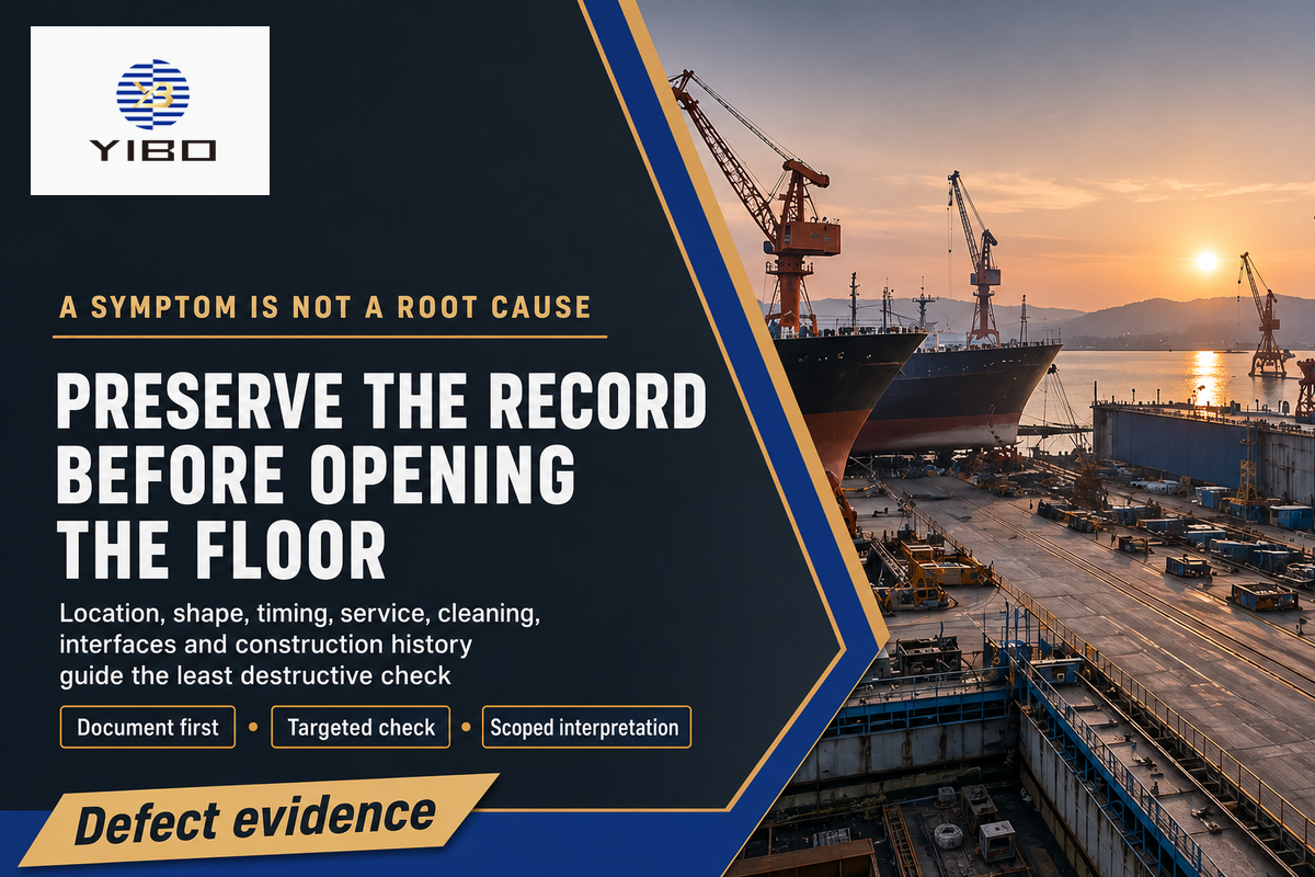 Preserve Evidence Before Diagnosing a Visible Defect — Suzhou Yibo Industry & Trade Co.,Ltd