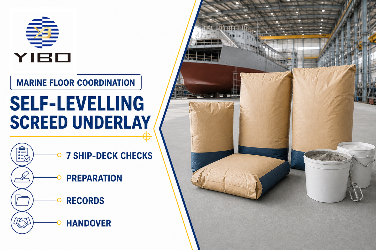 Self-Levelling Screed Underlay: 7 Ship-Deck Checks