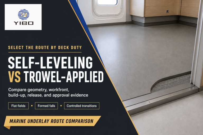 Self Leveling Marine Screed vs Trowel: Which Fits?