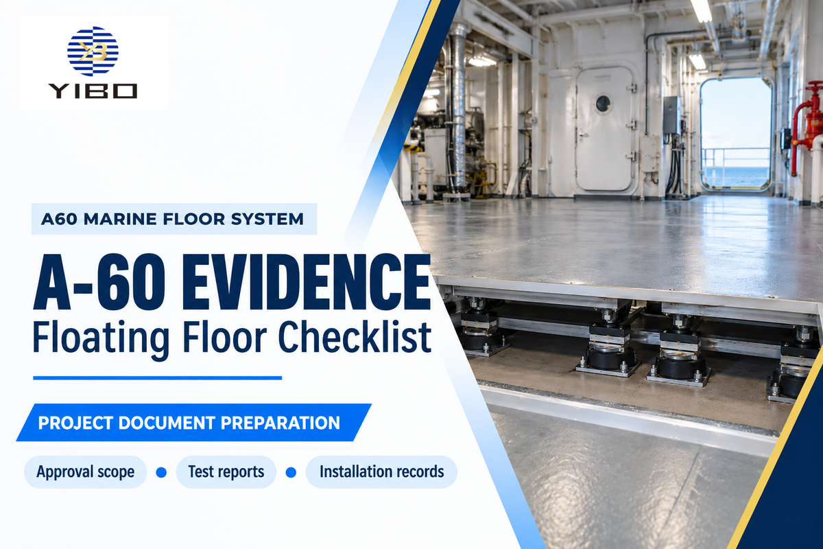 A60 Marine Floor System: A-60 Evidence Checklist