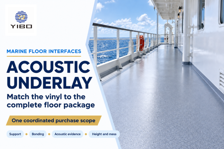 Acoustic Underlay for Vinyl Flooring: 5 Marine Checks