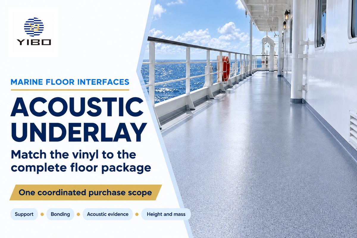 Acoustic Underlay for Vinyl Flooring: 5 Marine Checks