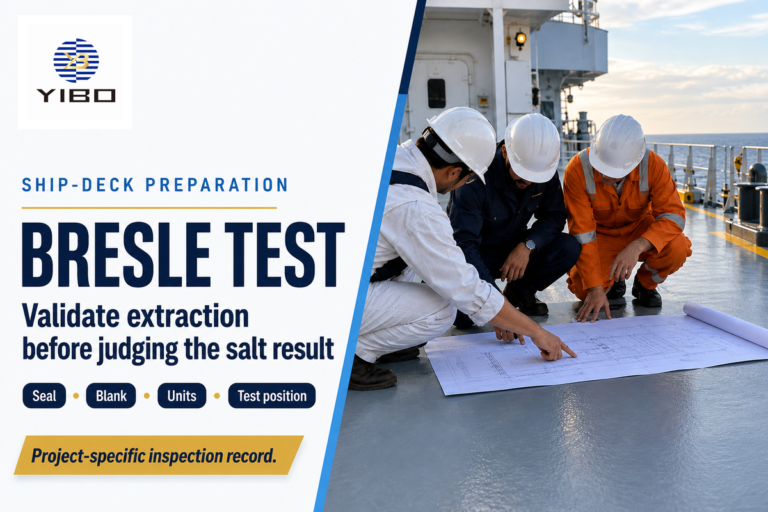 Bresle Test: Patch Leakage, Blanks and Extraction Quality